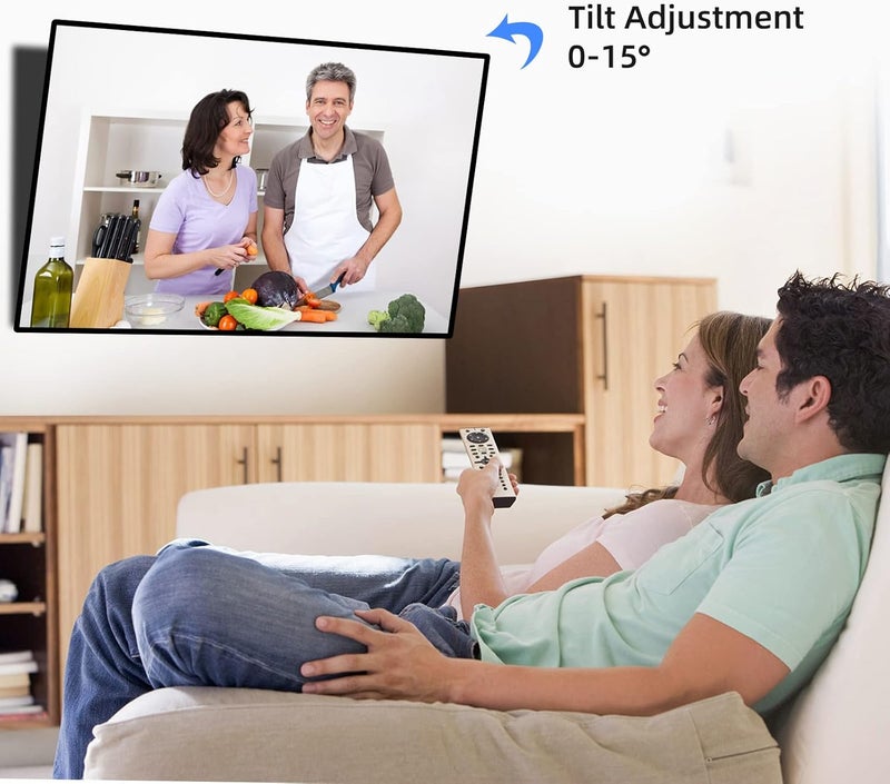 Suptek MT4203 Tilting TV Wall Mount for 26-55 Inch LCD LED Screens, VESA Max 400 x 400 mm Maximum Capacity 45 kg, TV Wall Mount 55 Inches - Image 2