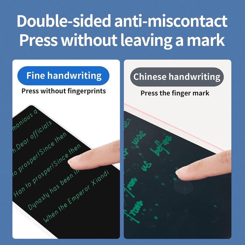 Mini LCD Writing Tablet, 6.5in Double Display Erasable Reusable Electronic Drawing Pads, Electronic scratchpad for Kids and Adults - Image 4