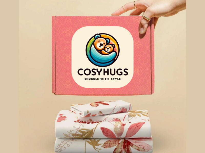 COSYHUGS Multicolor Floral Print Bedsheet Double Bed Queen Size Set of 1 3 Piece 144 TC 100 Percent Cotton 90x100 Inches Soft Cozy Breathable All Season Easy Care Two Pillow Covers Lightweight - Image 4