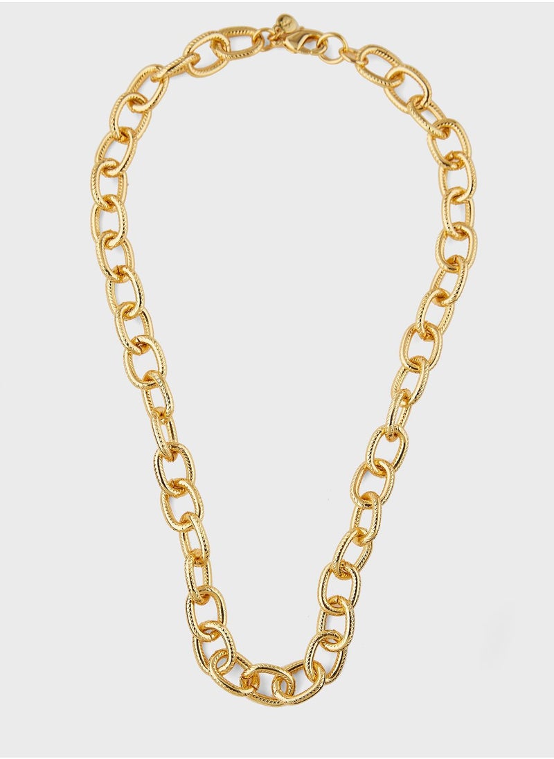 Ines Chain Gold Plated Necklace - pzsku/Z9AD7AC0F575075C2443FZ/45/_/1698982009/4835c75b-88fa-4ea4-969b-84fe8c71cb05