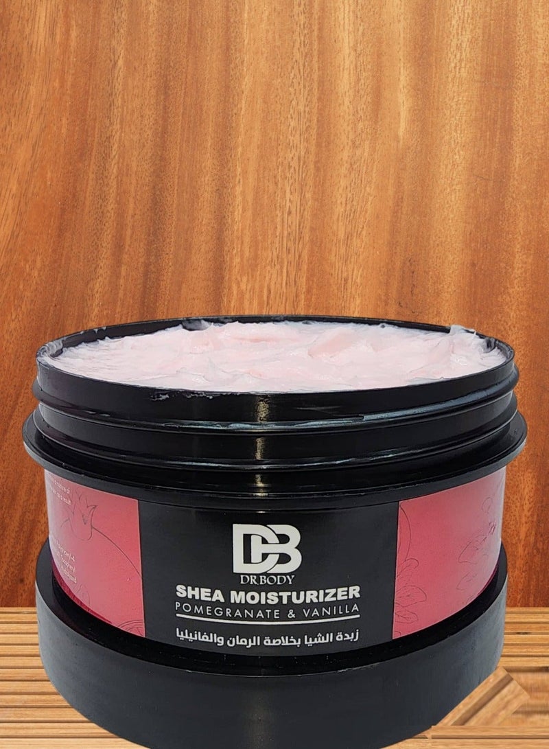 DR.BODY Shea Moisturizer Rich In Vitamin C & E 300 G - Image 5