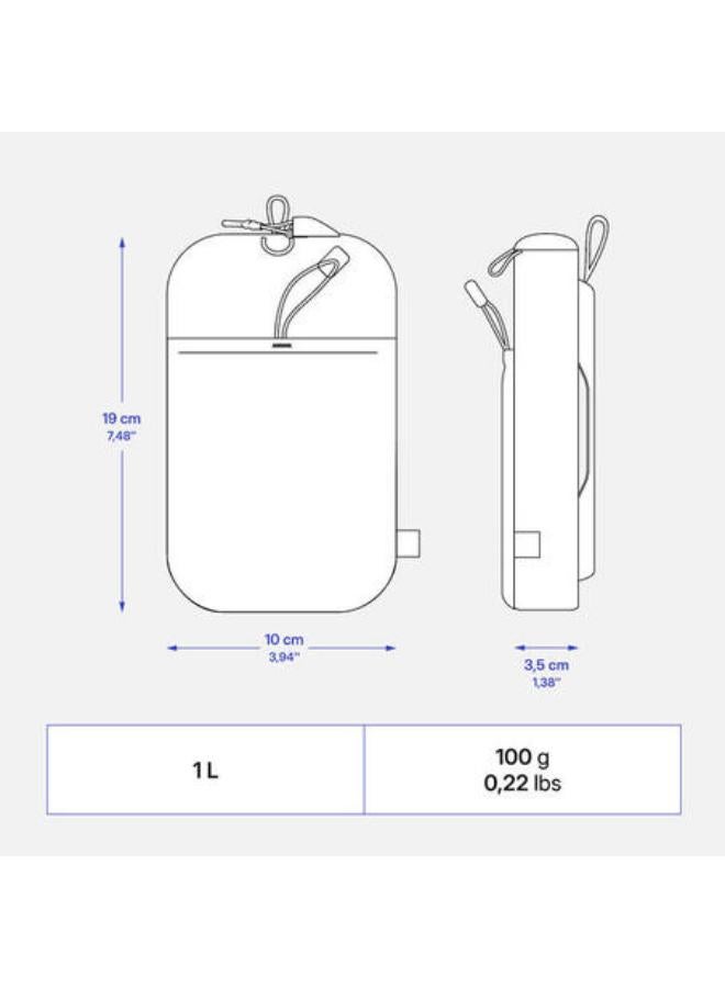 فوركلاز شنطة سفر صغيرة قابلة للإزالة ومقاومة للماء - أسود - Image 4