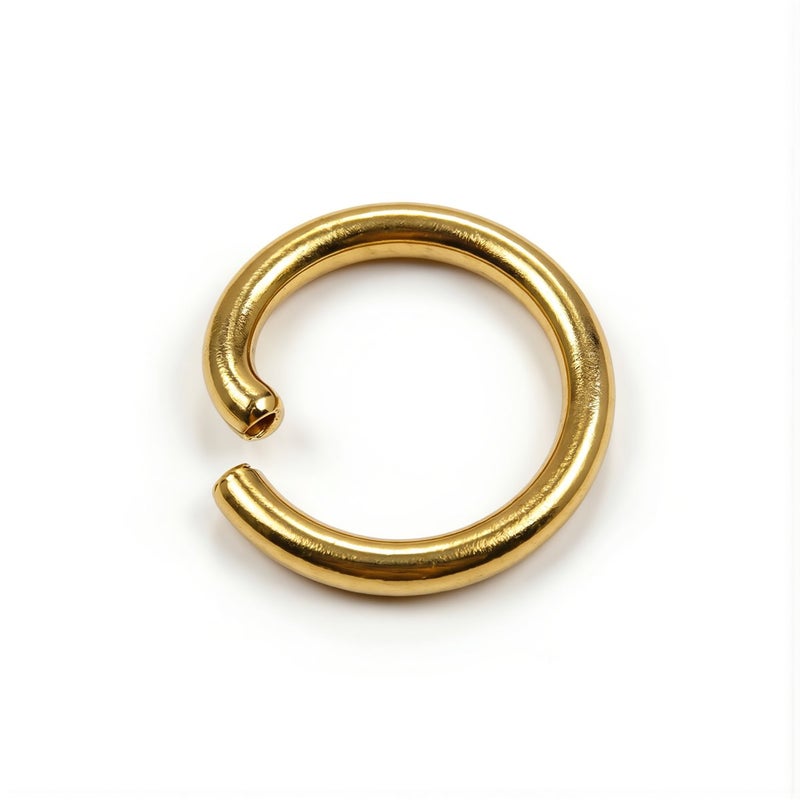 Open Jump Rings Gold Iron 6mm 0.9mm Thick Jewelry Making Findings Supplies - Image 3