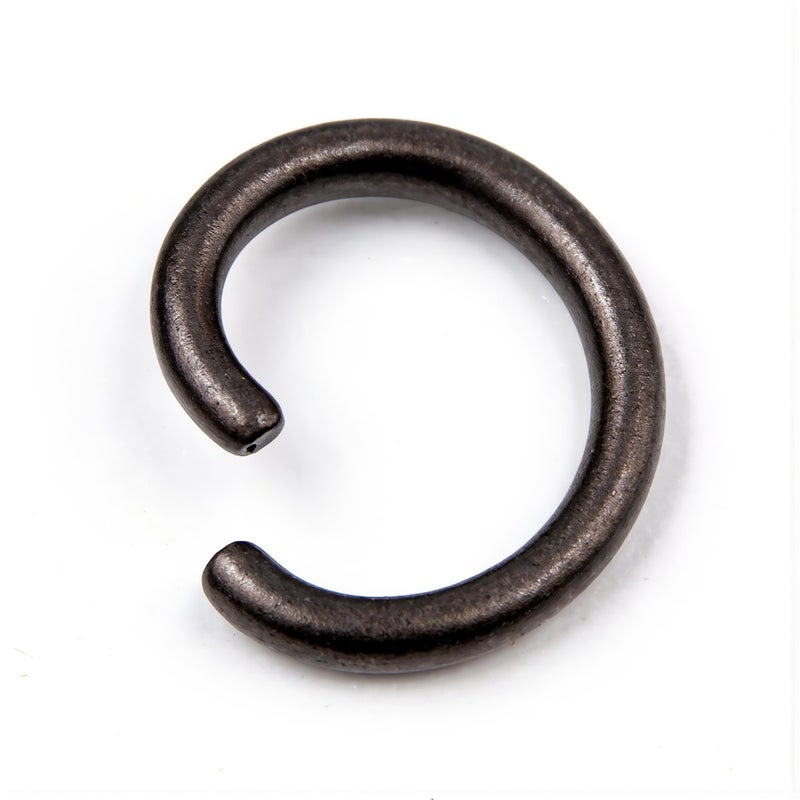 Open Jump Rings Gold Iron 6mm 0.9mm Thick Jewelry Making Findings Supplies - Image 4