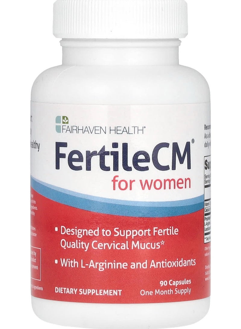 fairhaven health FertileCM for Women, 90 Capsules