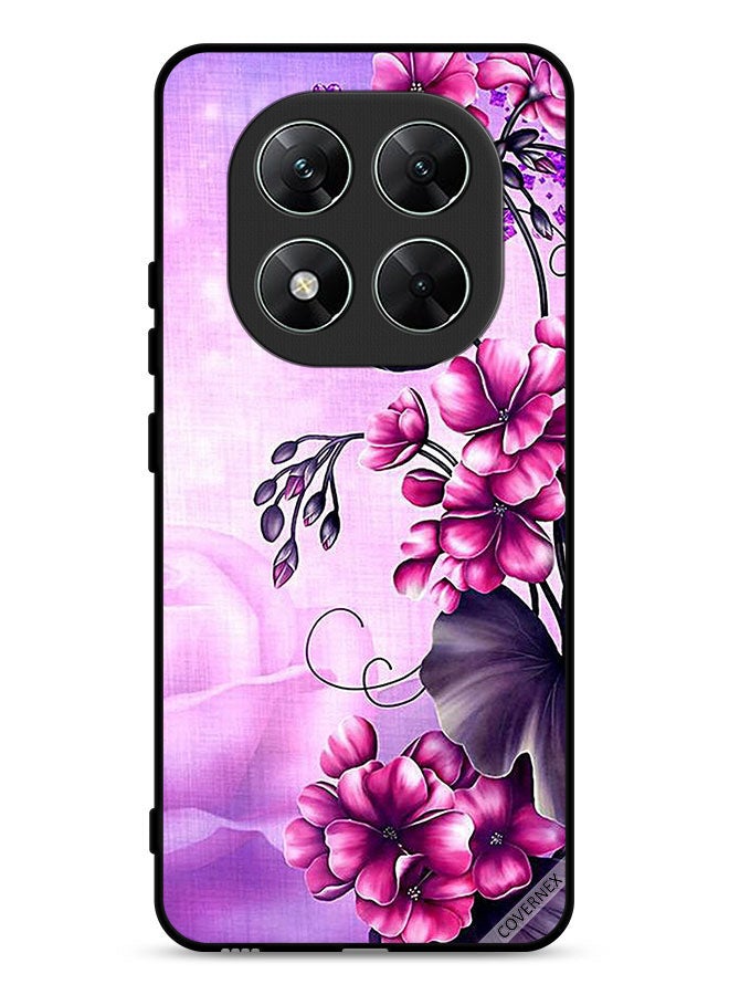 Covernex Xiaomi Redmi Note 14 Pro 5G Protective Case Cover Romantic Flowers Wallpaper - Image 1