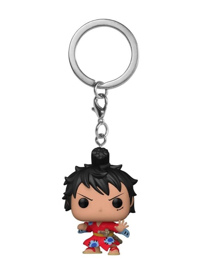 Funko Pop! Keychain: One Piece - Luffy Taro Novelty Keyring - Image 2