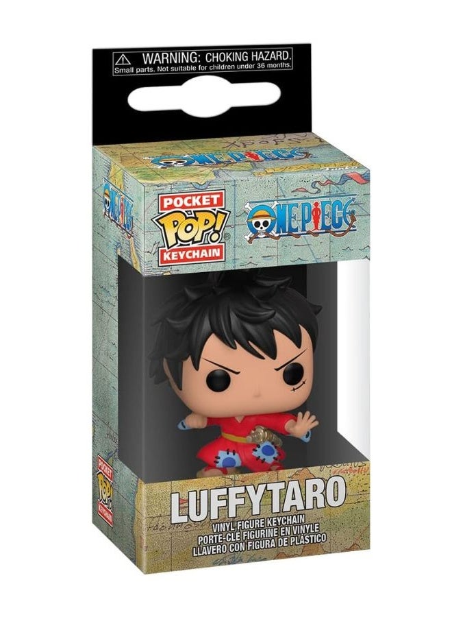 Funko Pop! Keychain: One Piece - Luffy Taro Novelty Keyring - Image 1