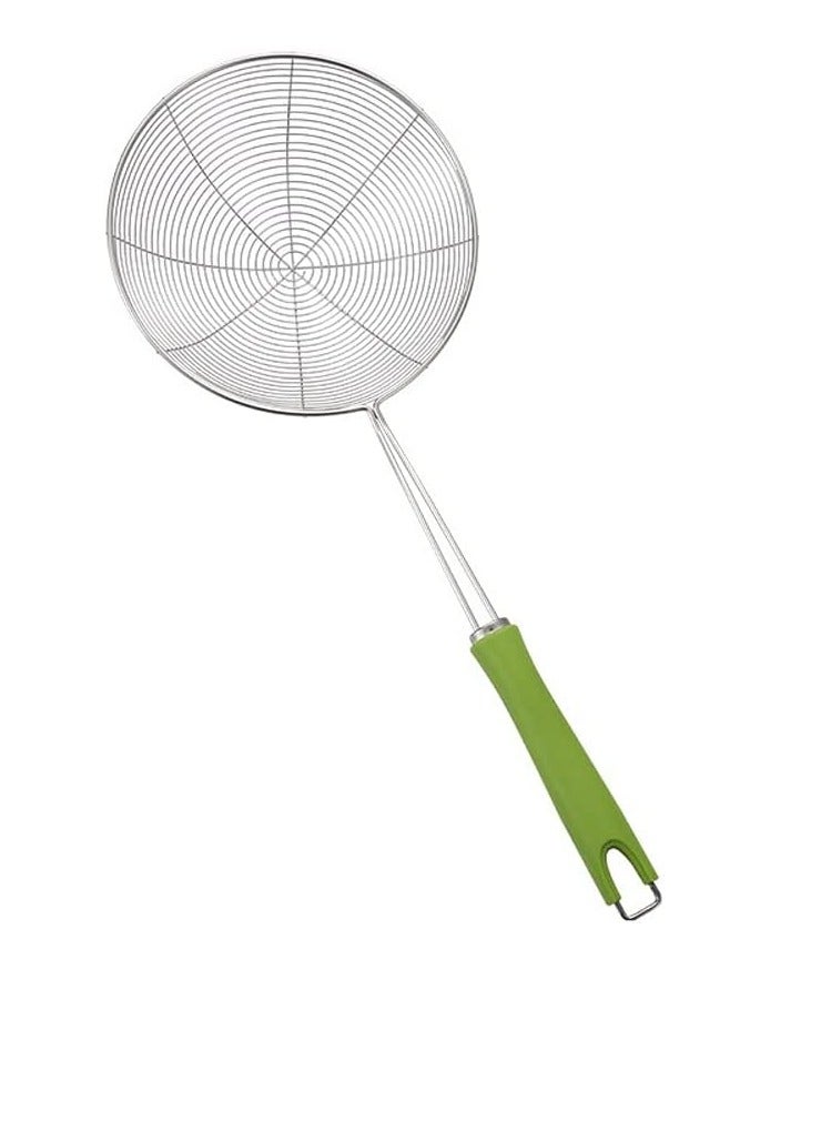 Colander and potato rack with green handle with opener - Image 4