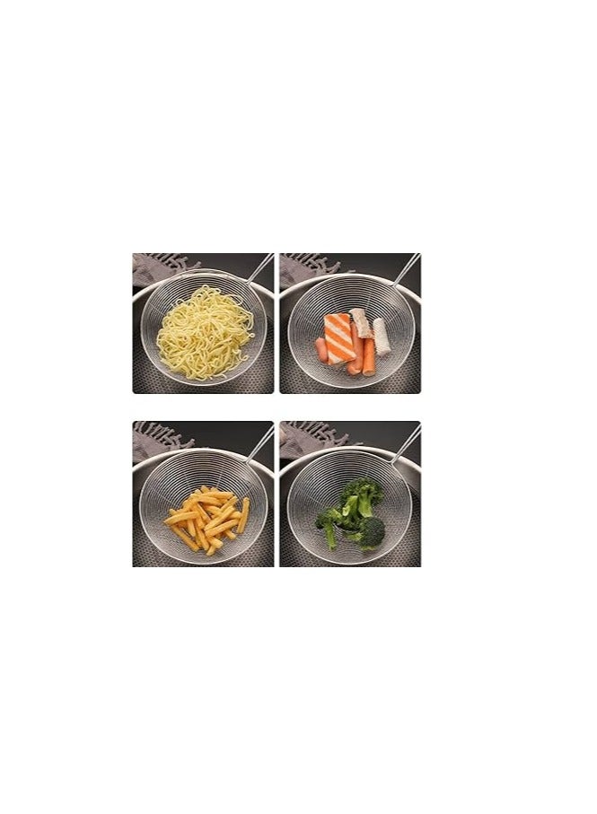 Colander and potato rack with green handle with opener - Image 5