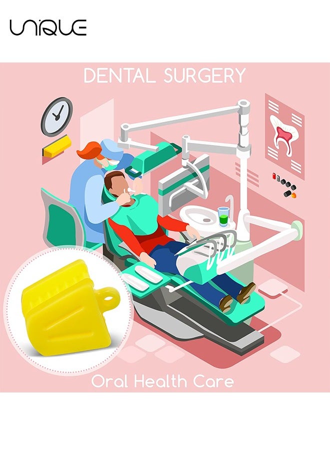6PCS Dental Occlusal Block - Multi Size - Dental Oral Opener - Suitable for Kids Adult - Large/Medium/Small Occlusal Block
