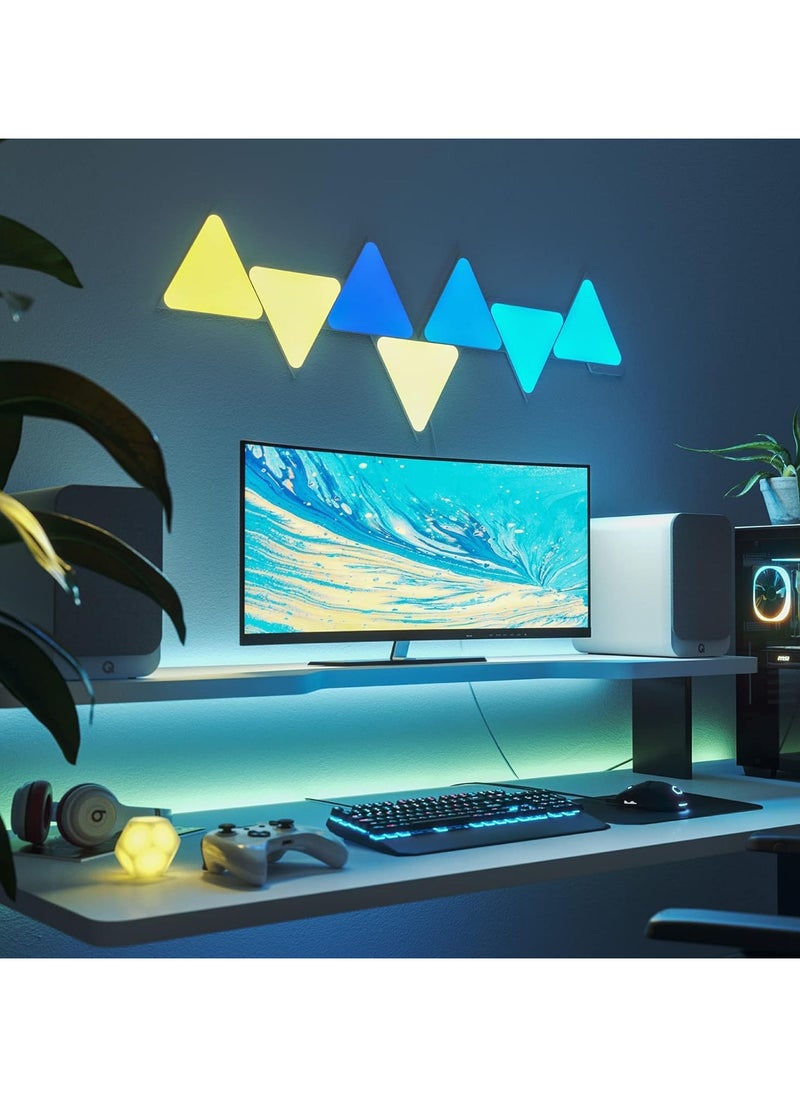 نانوليف Nanoleaf Shapes Mini Triangles Expansion Pack (10 Panels) - NL48-1001TW-10PK | Nanoleaf  - Image 2