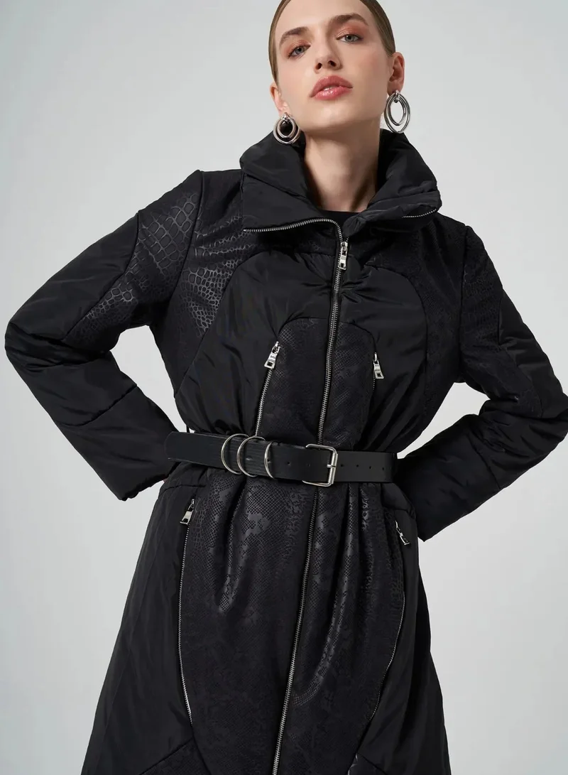 Puffer Jacket - Black