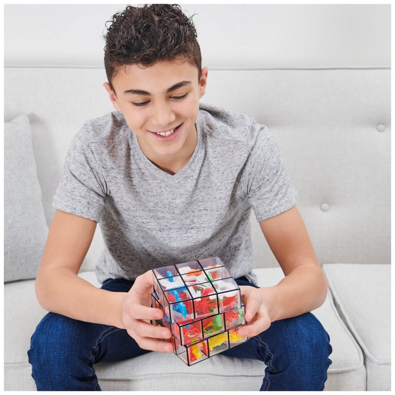Spin Master Games Rubikâ€™s Perplexus Fusion 3x3 Gravity 3D Maze Game Brain Teaser Puzzle Ball | Anxiety Relief Items Cool Stuff | Sensory Toys for Adults & Kids Ages 8+ - Image 2