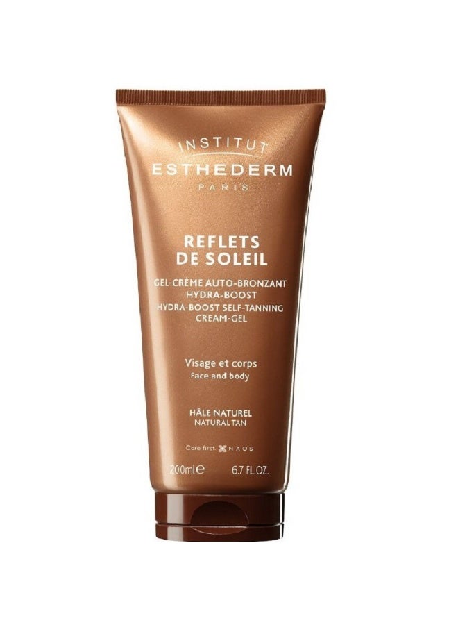 Institut Esthederm Reflets de Soleil Hydra-Boost Self-Tanning Cream-Gel 200ml - Image 1