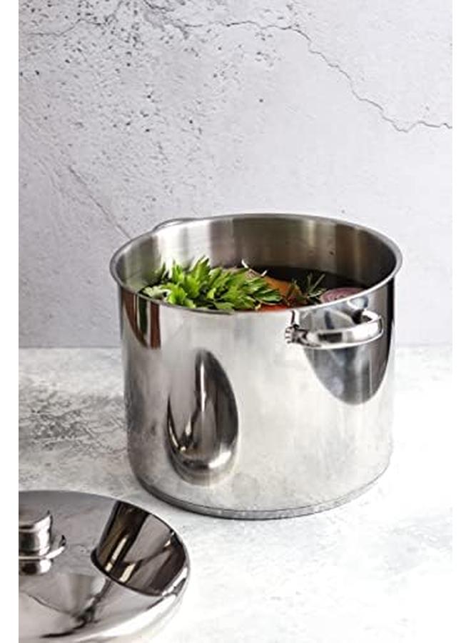 ماستر كلاس قدر ستانلس ستيل مقاس 20 سم وسعة 5.5 لتر - Image 4