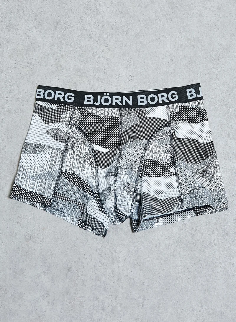 BJORN BORG 2 Pack Camo Boxers