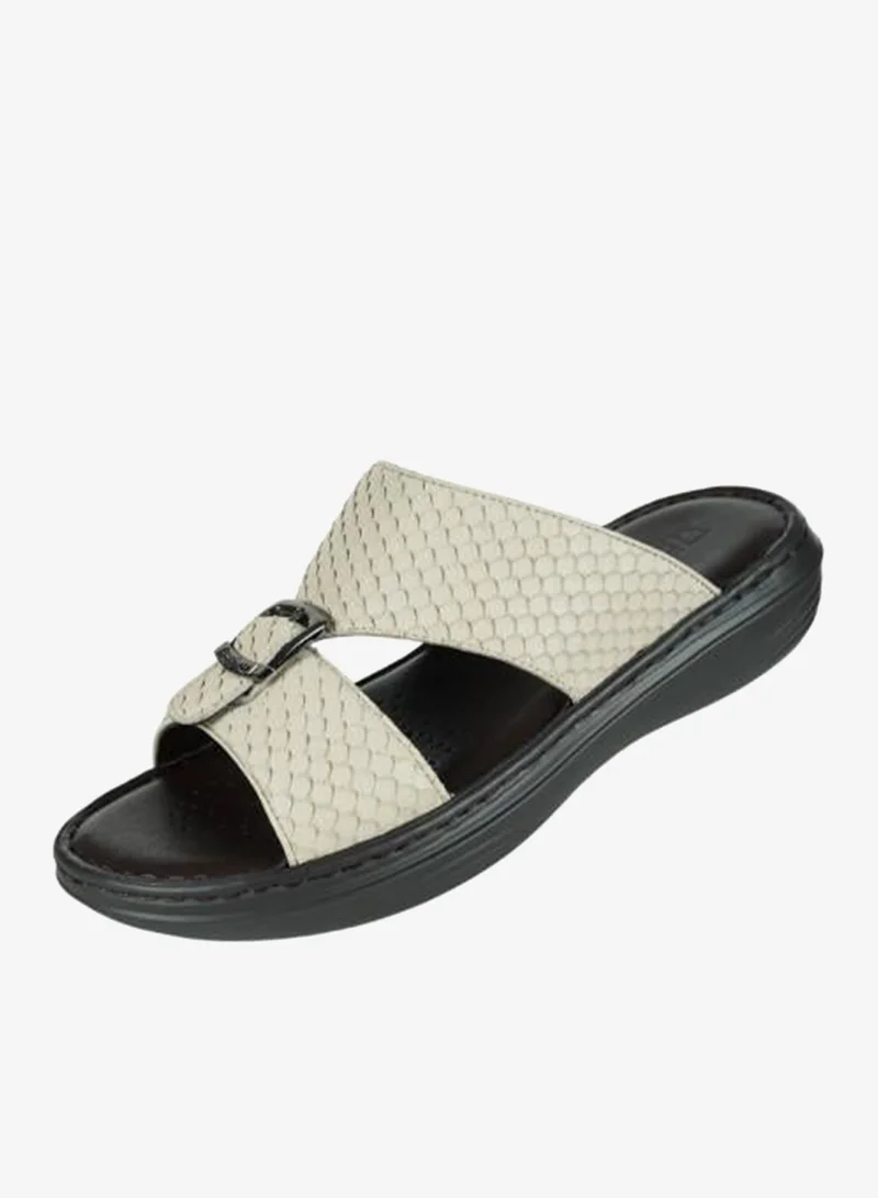 008-3611 Barjeel Uno Mens Arabic Sandals 21410-62 Beige