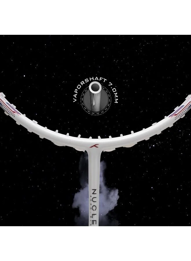 هندرد مضرب تنس الريشة من ألياف الكربون  نواة بمئة خيط وغطاء كامل للمضرب