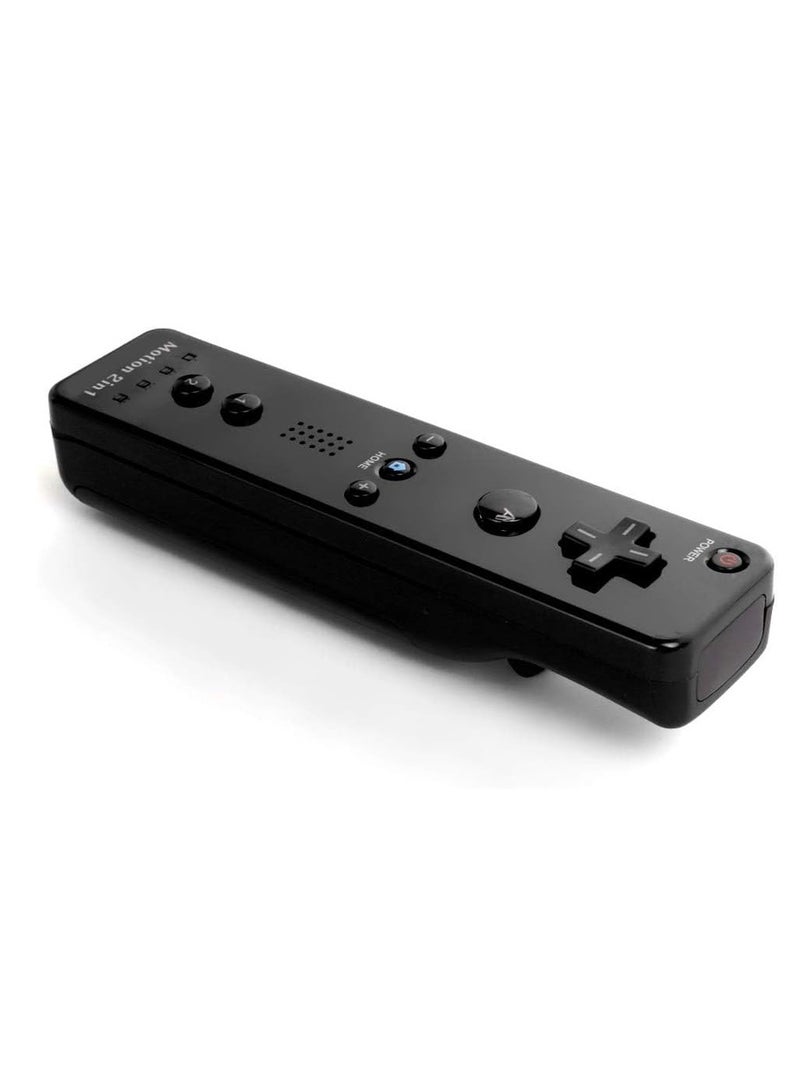 Barakah 2-Pack Wireless Remote Wiimote Controller with Built-in Motion Plus, Silicone Case, Sleeve Skin Cover, and Wrist Strap - Compatible with Nintendo Wii Games System - Black - Image 4