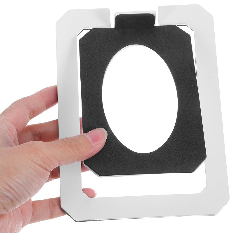 Metal Desktop Speaker Stand Tilted Monitor Riser Tray for Office Gaming Home and Conference Room - Image 5