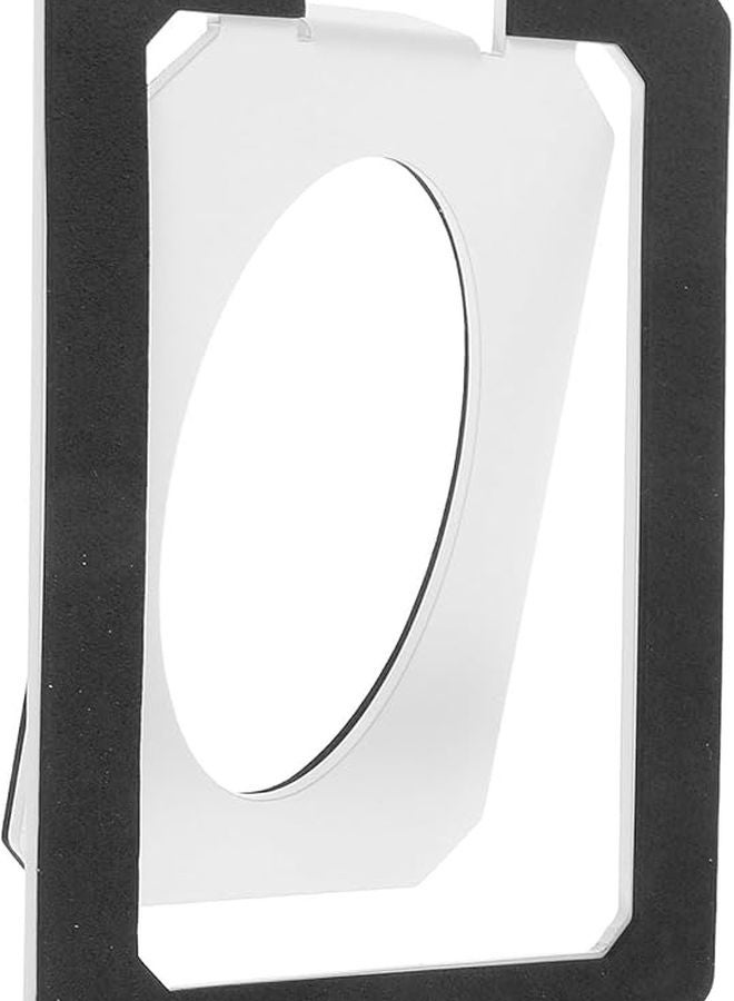 Metal Desktop Speaker Stand Tilted Monitor Riser Tray for Office Gaming Home and Conference Room - Image 1