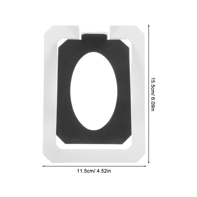 Metal Desktop Speaker Stand Tilted Monitor Riser Tray for Office Gaming Home and Conference Room - Image 3
