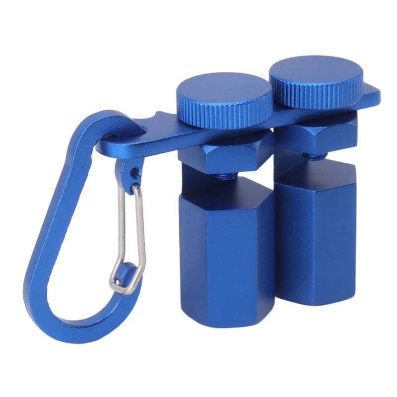 Framing Jig Circular Saw Stair Gauges for Framing SquareStair Gauge Knob Made of Premium Aluminium Alloy Stops Stair Gauge Knobs for Accurate Stringer Layout (Blue) - Image 1