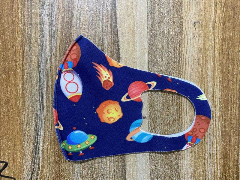 Children'S Masks Dust-Proof Ice Silk Cotton Knitted Masks For Women Breathable Washable Anti-Smog Sun Protection Masks - Image 1