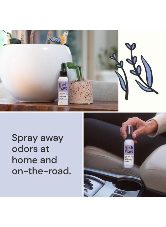 Fresh Wave Plant Based Lavender Scent Odor Eliminator Spray & Air Freshener 59 ML - Image 3