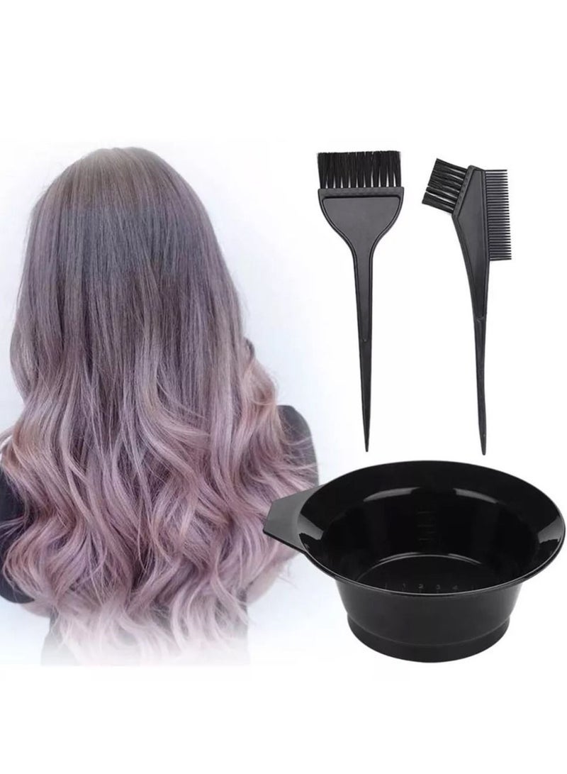Hair Color Comb Set Coloring Pot Salon Brush Hair Dye Set