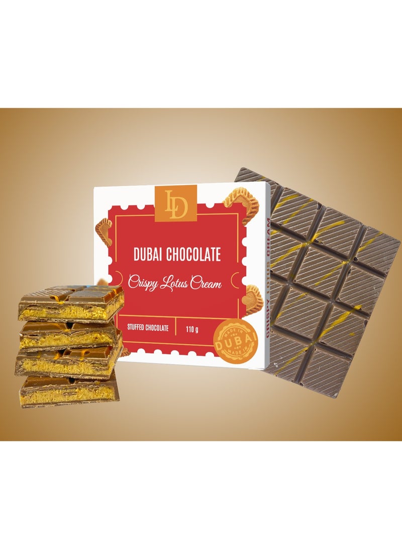 LD Dubai Chocolate Milk, Crispy Lotus Cream
