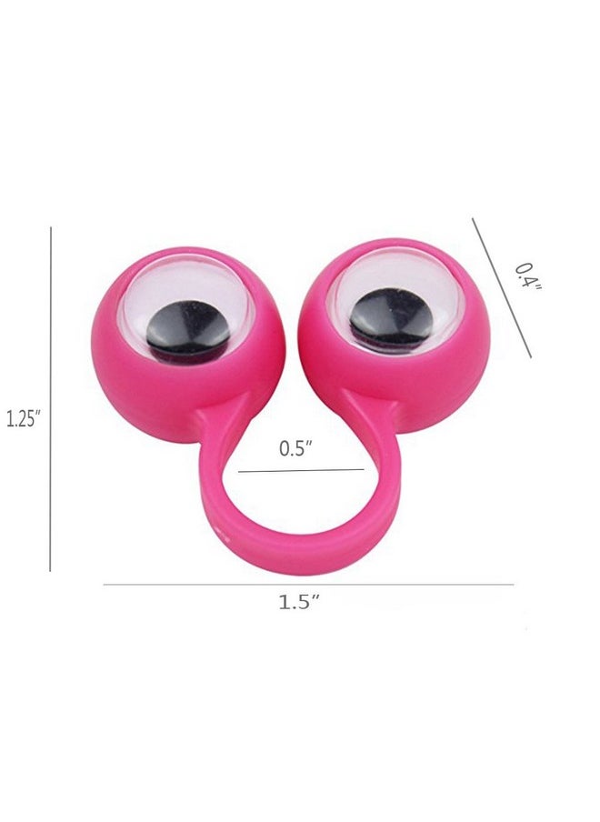 3 otters - Eyeball Ring, 25Pcs Eye Finger Puppets Eye Monster Finger, Party Favors, Classroom Prizes, Birthday Goodie Bag Stuffers, Halloween Toys For Toddlers - Image 1