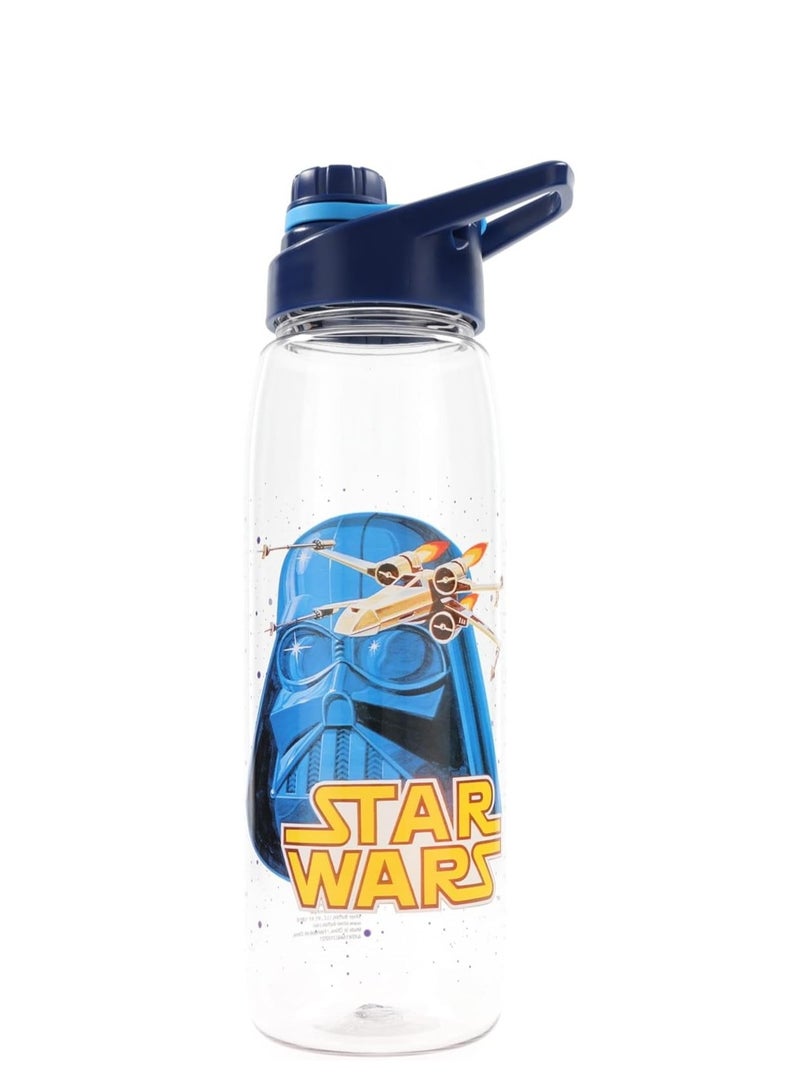 Silver Buffalo Star Wars Darth Vader Water Bottle With Screw-On Lid, 28 Ounces - Image 1