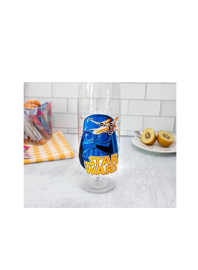 Silver Buffalo Star Wars Darth Vader Water Bottle With Screw-On Lid, 28 Ounces - Image 5