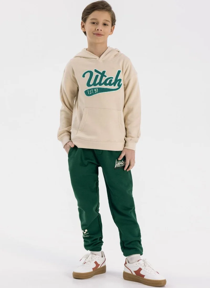 MINOTI Teen Boys Oversized Hoodie with Kangaroo Pocket