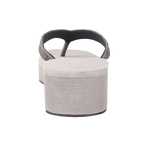 Mochi Women Grey Wegde Heel Fashion Sandal UK/3 EU/36 (34-131) - Image 4