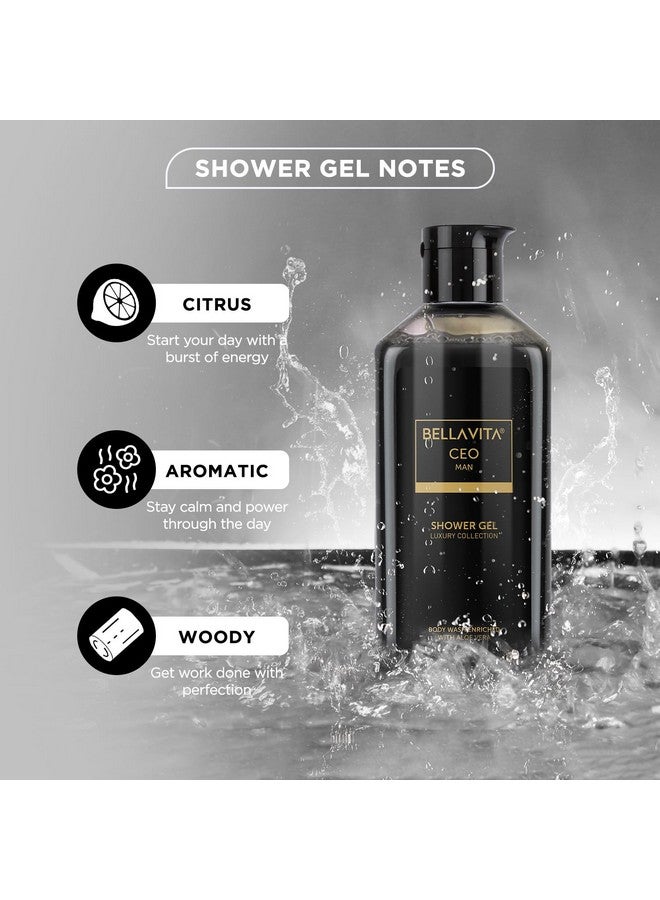 Bella Vita Luxury Ceo Man & Skai Aquatic Body Wash Refreshing Shower Gel For Deep Cleansing, Hydrating & Moisturising Skin With Aloe Vera, 250 Ml Each - Image 3