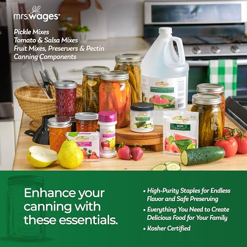 Mrs. Wages Mrs Wages Pickle Mix Xtra Crunch EasyToUse Fast Results Great Taste  Crispness Ensures Crunchiness 55 oz Jar Pack of 1 - Image 5