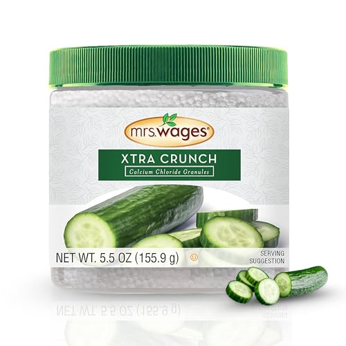 Mrs. Wages Mrs Wages Pickle Mix Xtra Crunch EasyToUse Fast Results Great Taste  Crispness Ensures Crunchiness 55 oz Jar Pack of 1 - Image 1