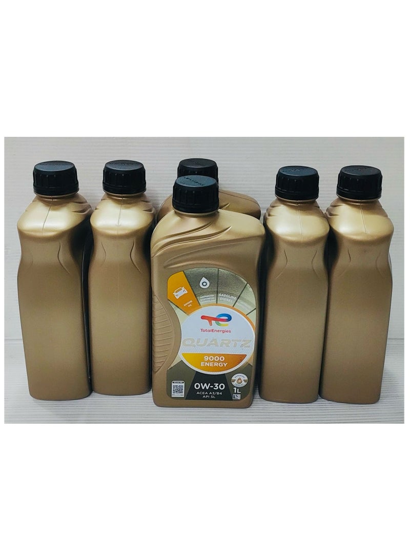TOTAL Total Quartz 9000 0W30 Engine Oil 1Ltr  - Image 3