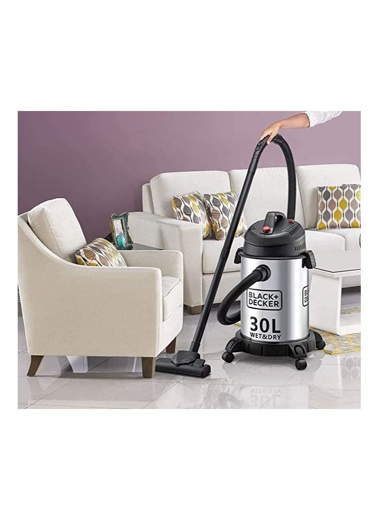 Black & Decker Drum Vacuum Cleaner 1610W WV1450