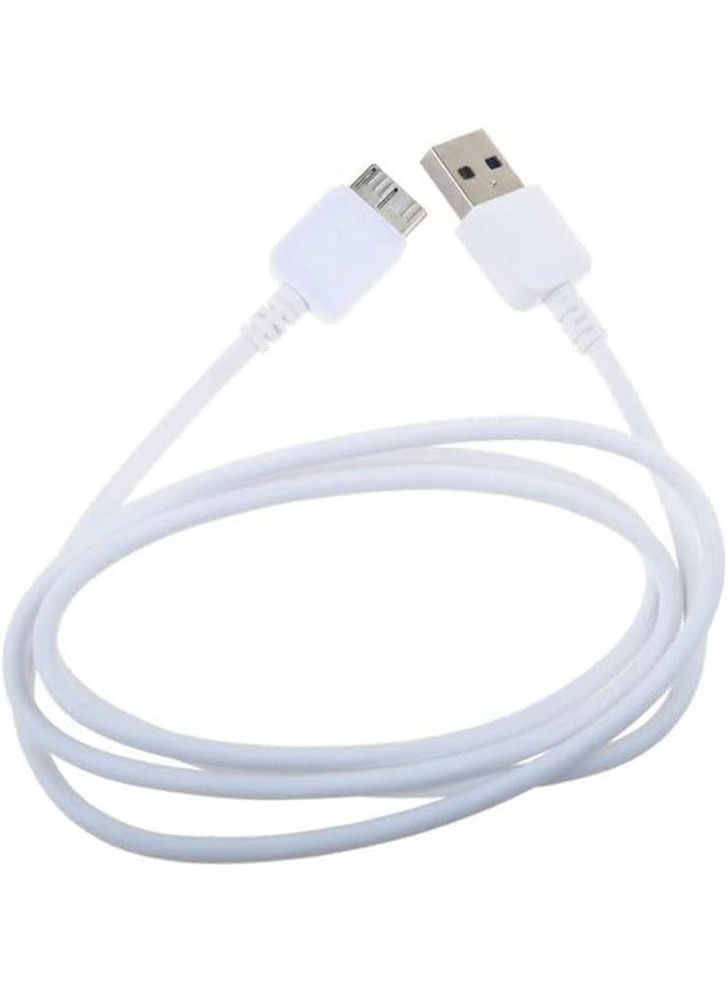 كيبل شاحن بيانات USB 3.0 ذكر A إلى Micro B لمحرك الأقراص الصلبة WD-باللون الابيض  - Image 2