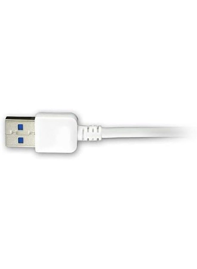 كيبل شاحن بيانات USB 3.0 ذكر A إلى Micro B لمحرك الأقراص الصلبة WD-باللون الابيض  - Image 5