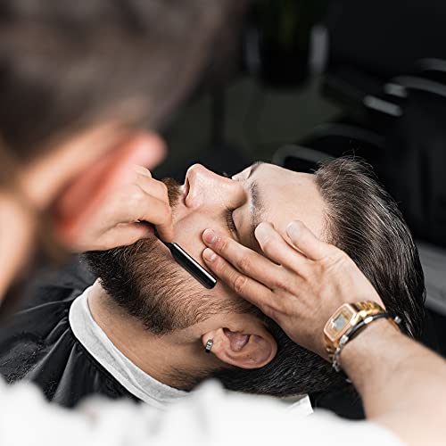 ASIPRO Straight Razors for Men with 20 Straight Edge Razor Blade & Case, Mens Straight Razor for Shaving Navajas Para Barbero Barber Razors for Men, Beard Razor - Image 3
