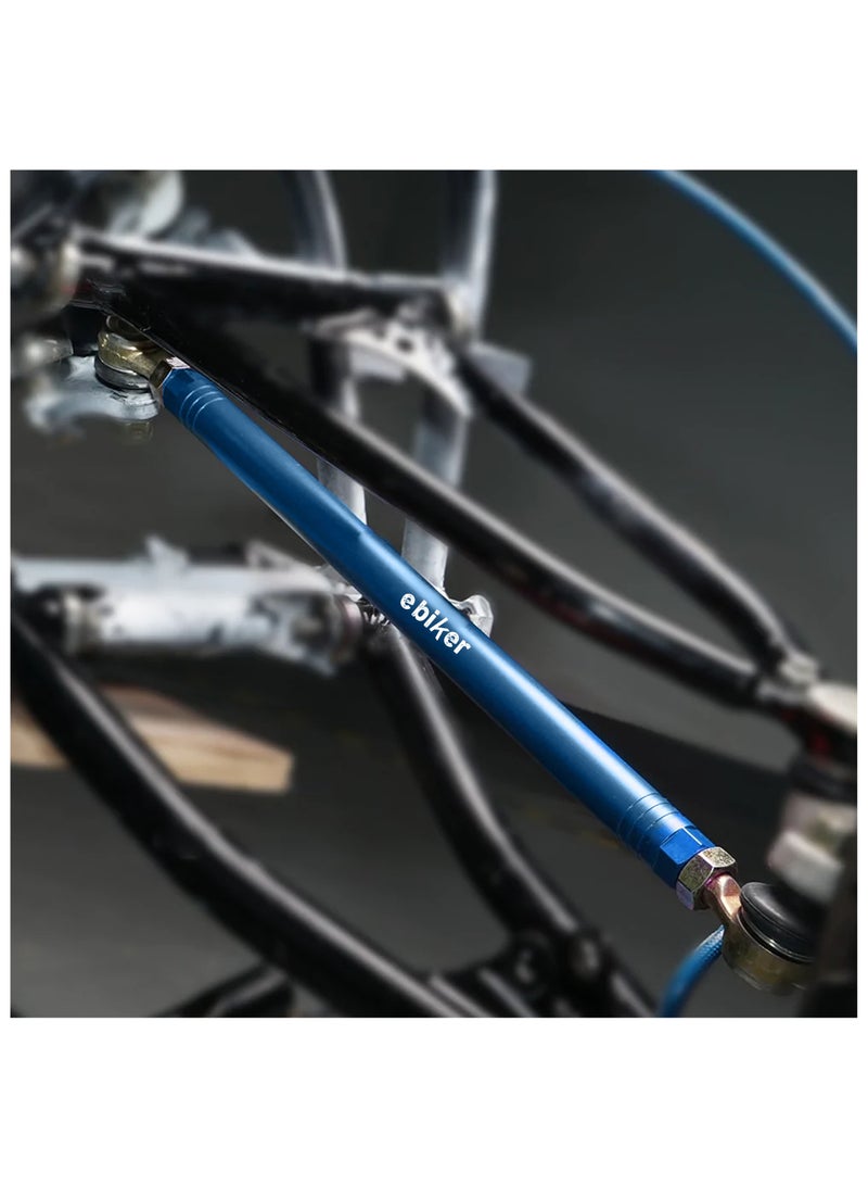 General CNC machined Anodized Aluminum Tie Rods Tierod Compatible for Yamaha Raptor 700 Blue  - Image 2