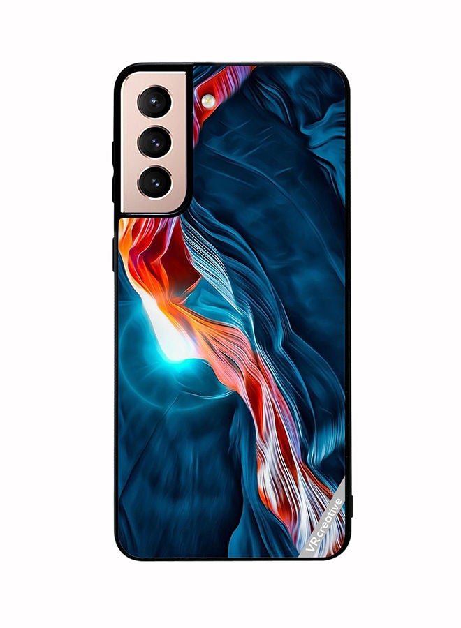 VR CREATIVE Protective Case Cover For Samsung Galaxy S21 Plus 5G Multicolor Layers Design - Image 1