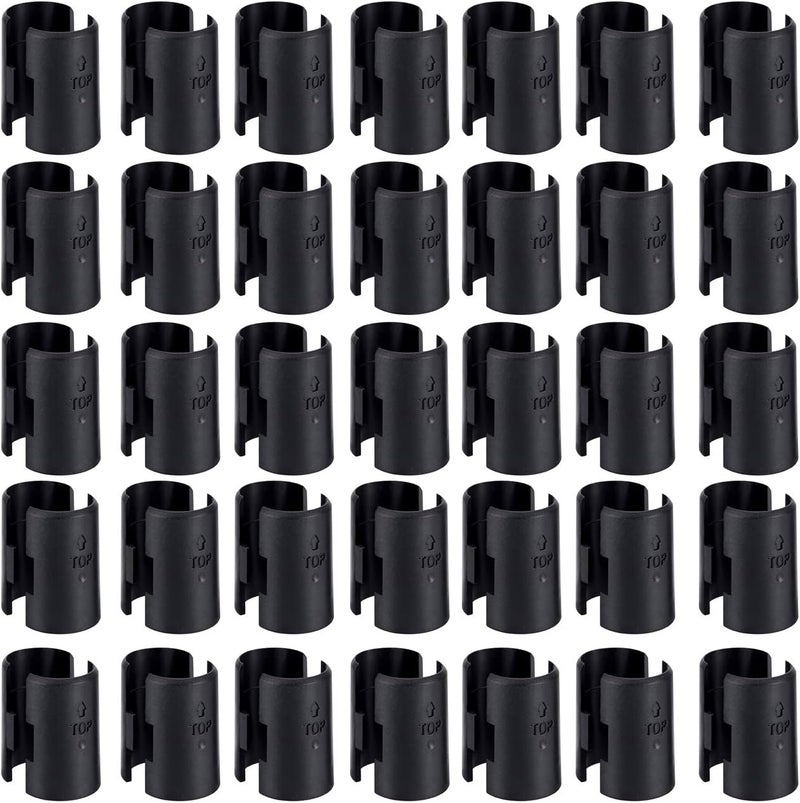Apoulin Wire Shelf Clips - 80Pack Wire Shelving Shelf Lock Clips for 1" Post Shelvings - Image 1