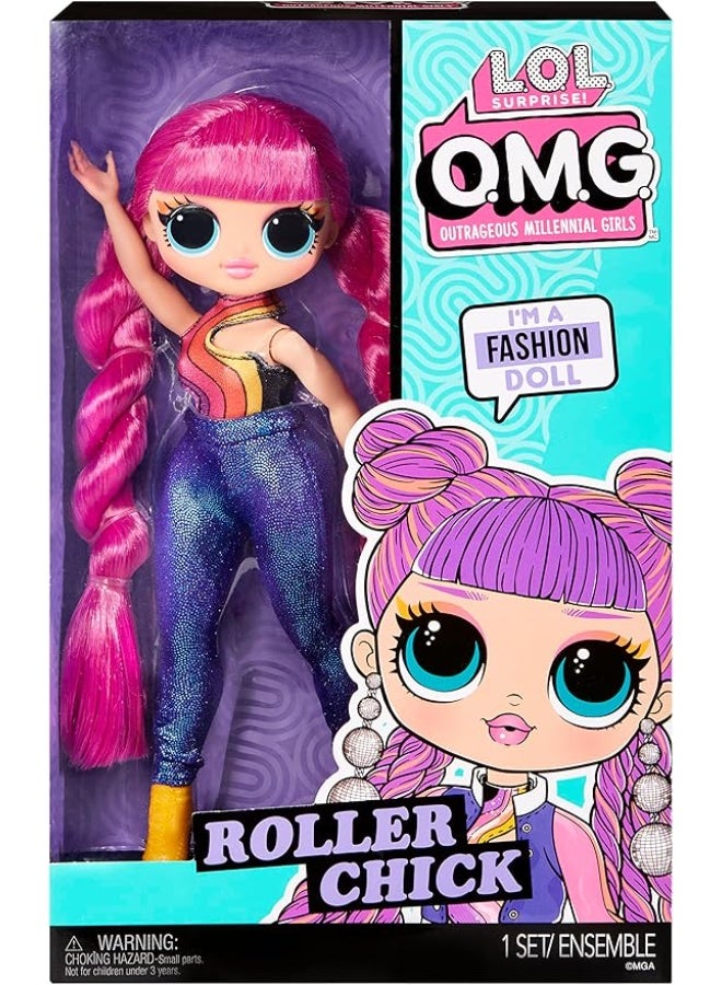 L.O.L. SURPRISE! OMG MID Doll Roller Chick - Image 1