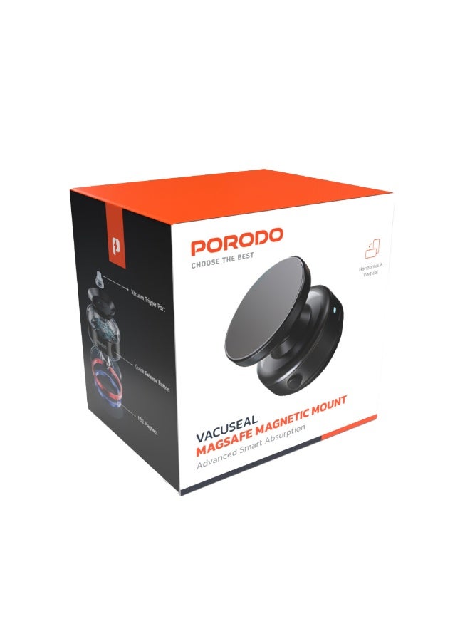 بورودو حامل مغناطيسي من بورودو فاكيوسيل ماجسيف - أسود - Image 1